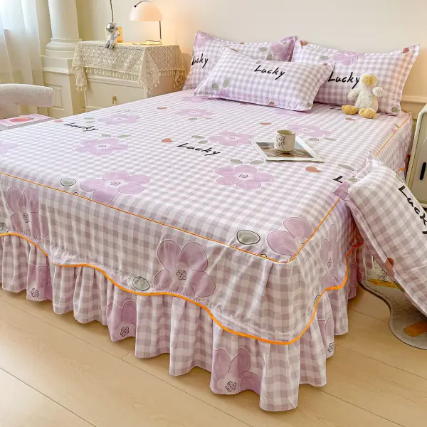 Lucrative Bedskirt Bedsheet