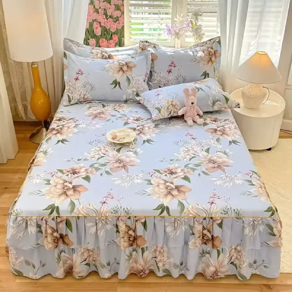 Lucrative Bedskirt Bedsheet