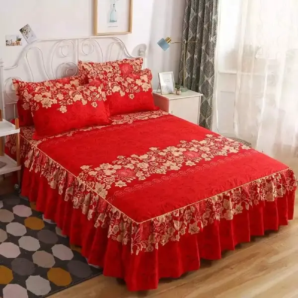 Lucrative Bedskirt Bedsheet